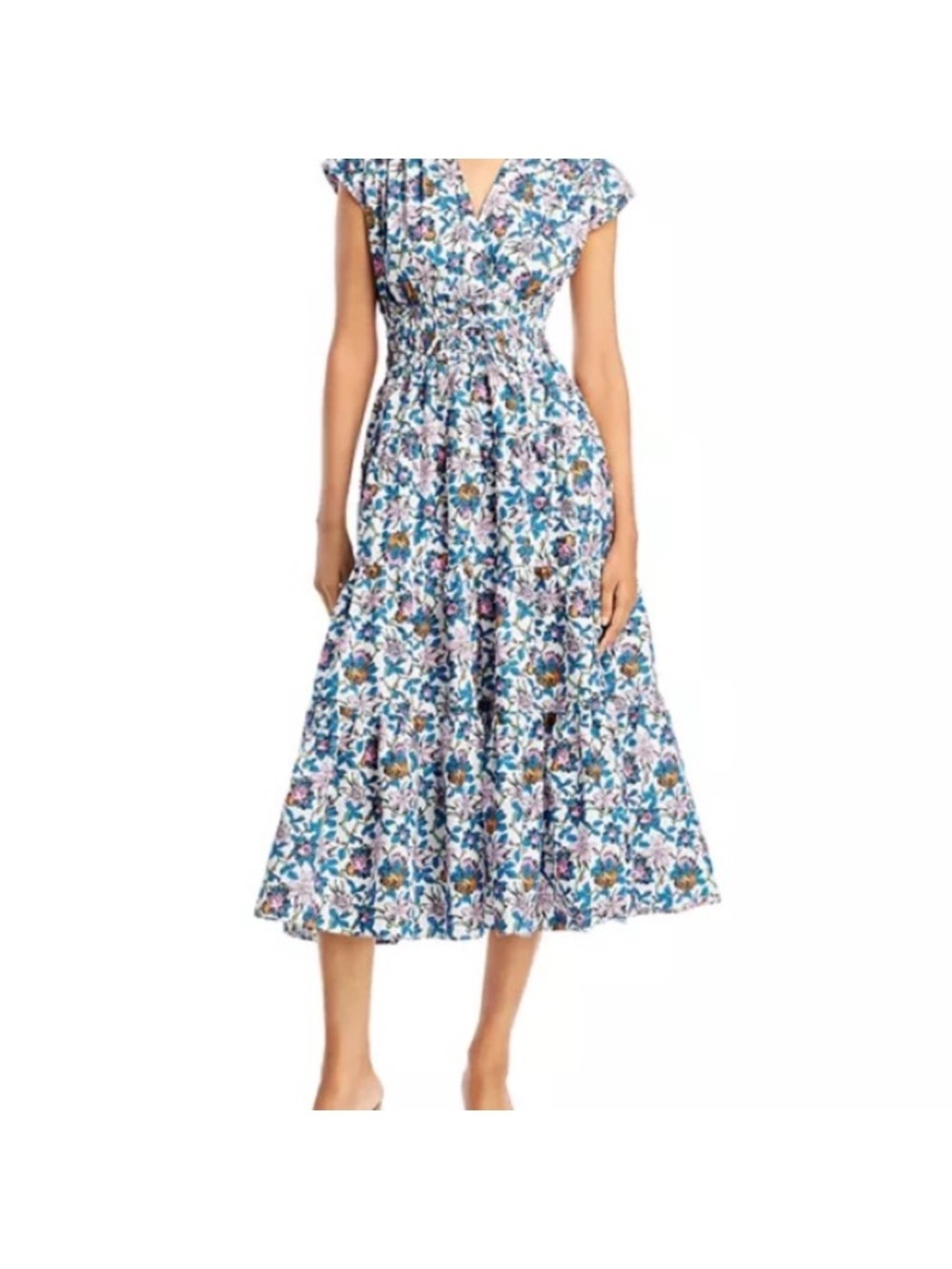 10 Crosby Derek Lam Multicolor Floral Maxi Dress